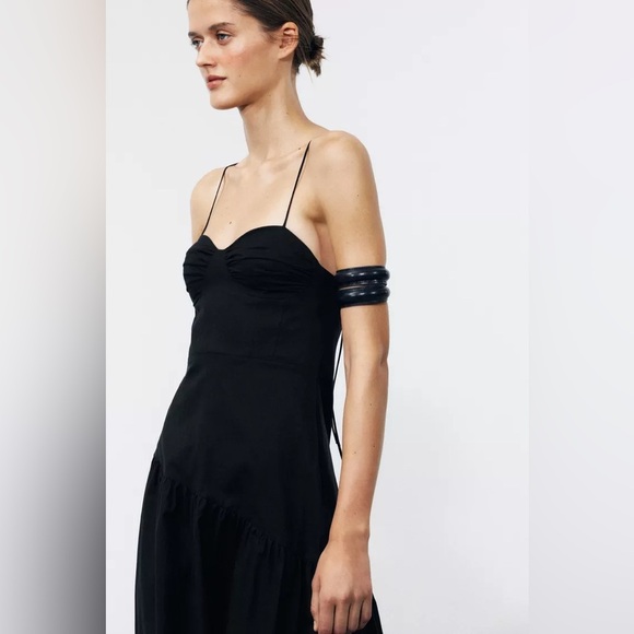 NWT ZARA ZW COLLECTION BUSTIER DRESS - Picture 3 of 8